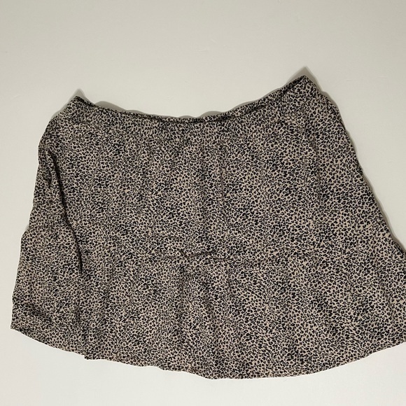 American Eagle Leopard Print Skirt Size XL - Picture 2 of 6